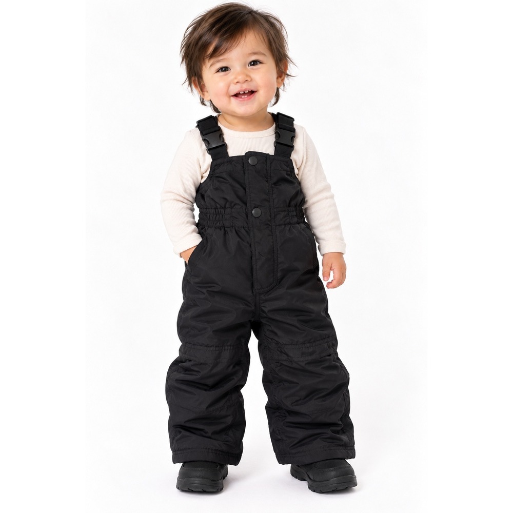 Baby Gap Snow Bibs PrimaLoft Insulated Overalls Winter Ski 18-24 Months Black